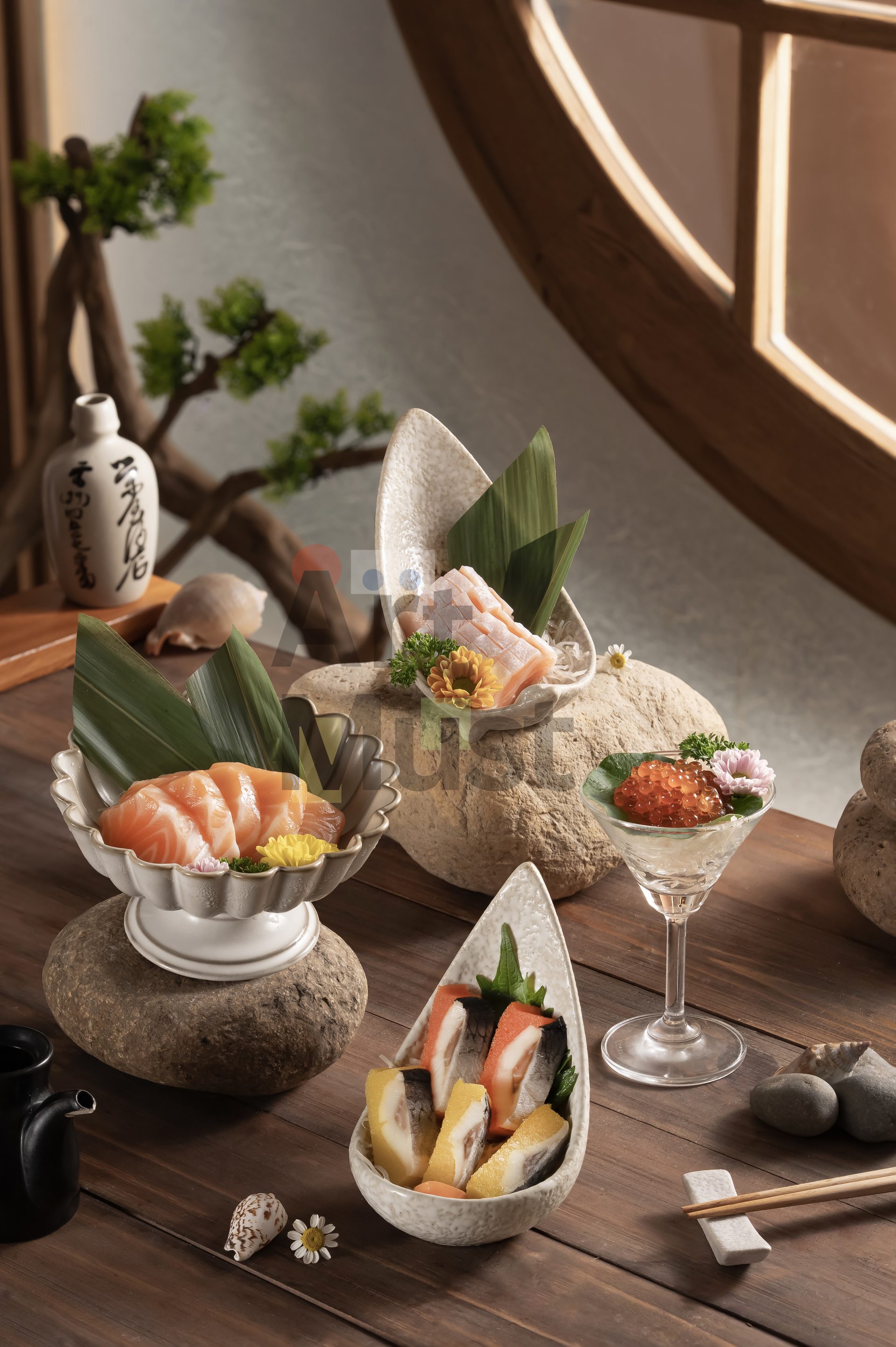 Sushi platter Fukuba